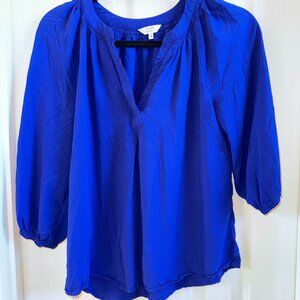 Crown & Ivy Blouse, Women, size S, blue